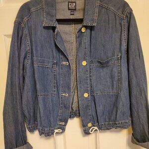 GAP Cropped Denim Jacket